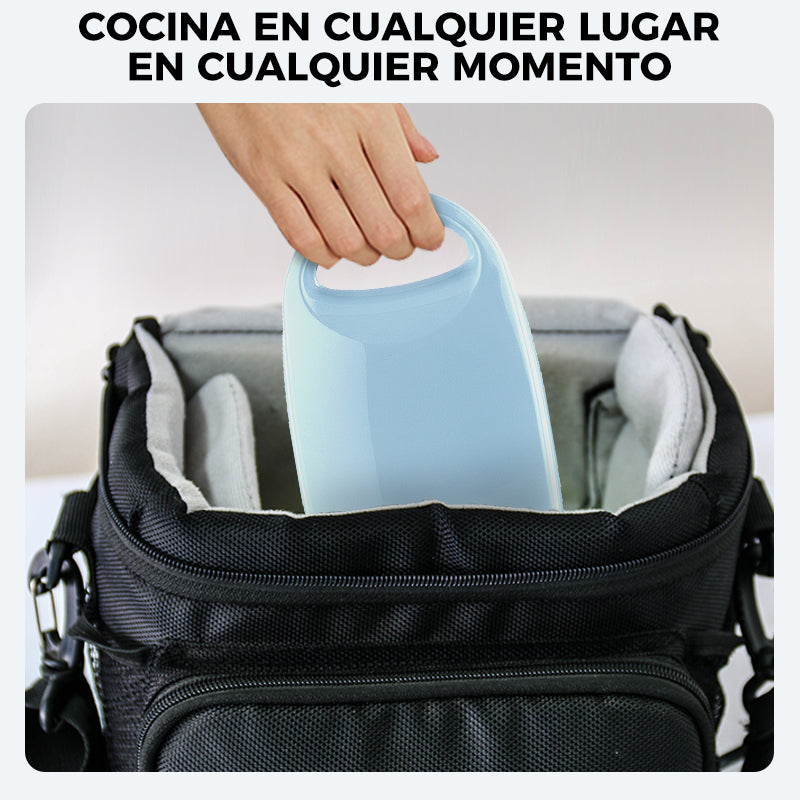 Sandwichera Multifunción Compacta de Rápido Calentamiento - Ideal para Cocina, Oficina o Dormitorio